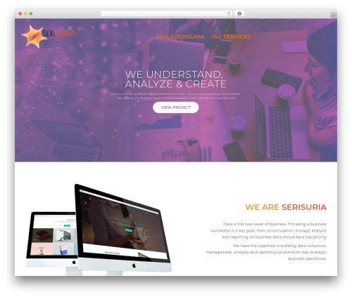 WordPress theme Kloud - serisuria.com