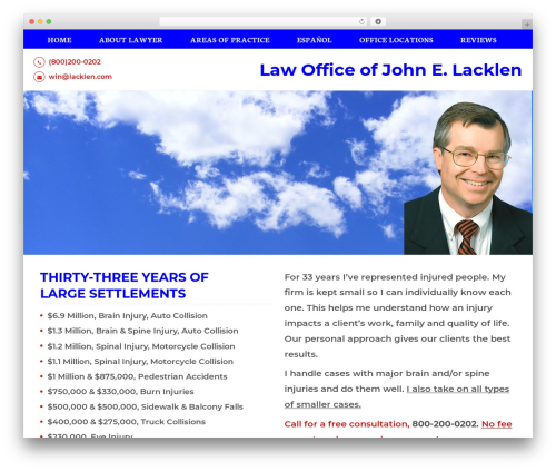 WordPress theme lacklen - lacklen.com