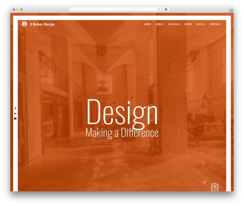 WordPress theme Layers - 3halvesdesign.com
