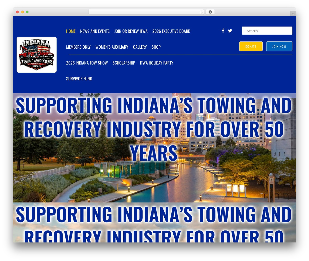 WordPress website theme Beaver Builder Theme - towingindiana.com
