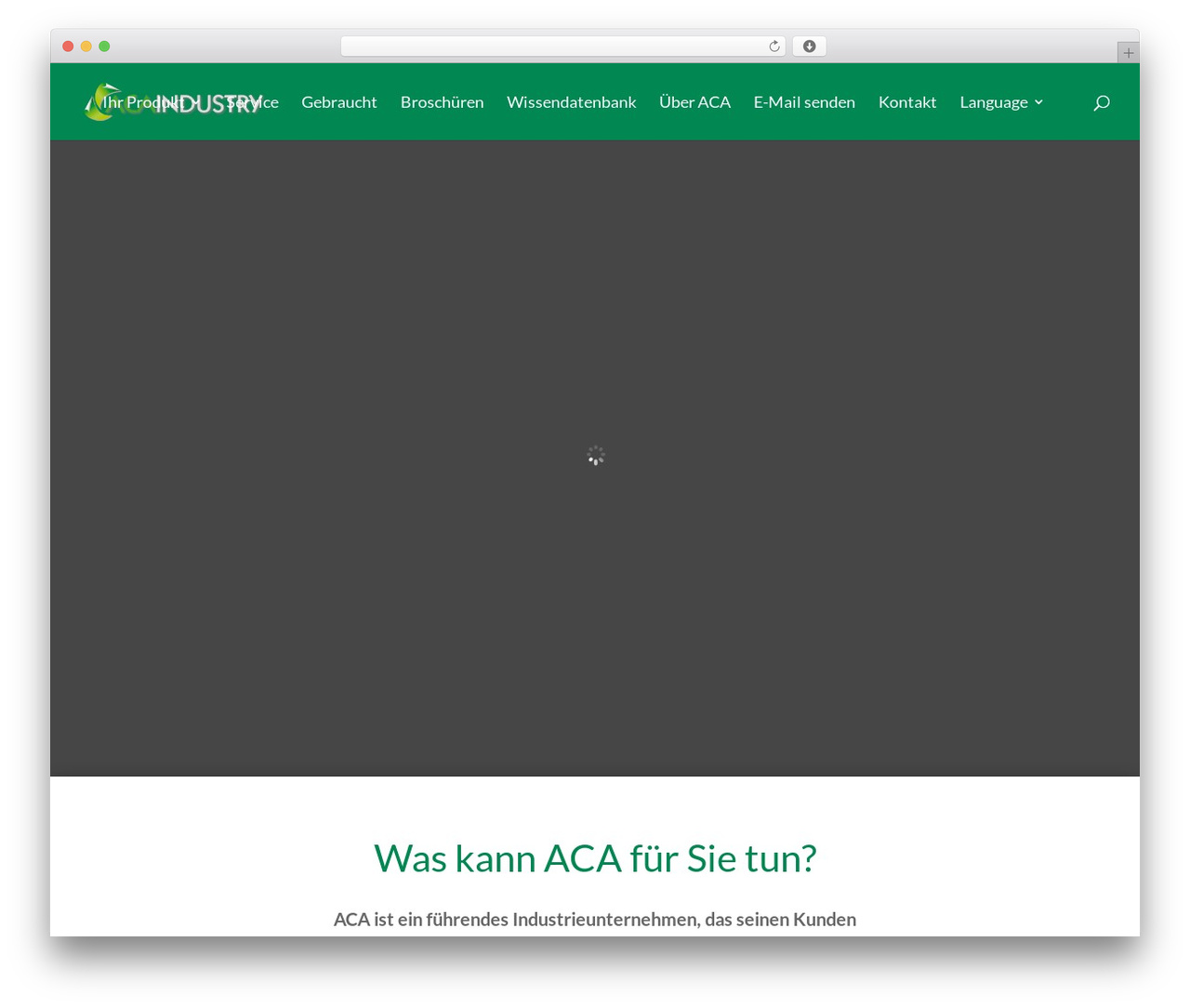 Divi Child theme WordPress - acaindustry.de