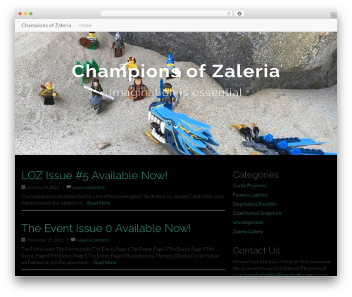 Flat Bootstrap WordPress theme - harshsigh.com