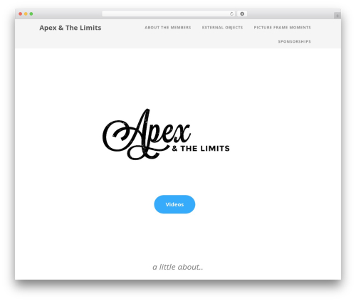 Optimizer free WordPress theme - apexandthelimits.com