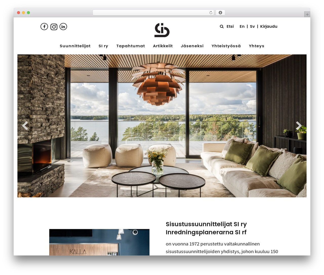 Sisustus WordPress theme - sisustussuunnittelijat.com