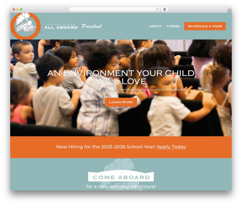 Theme WordPress Divi - allaboardpreschool.com