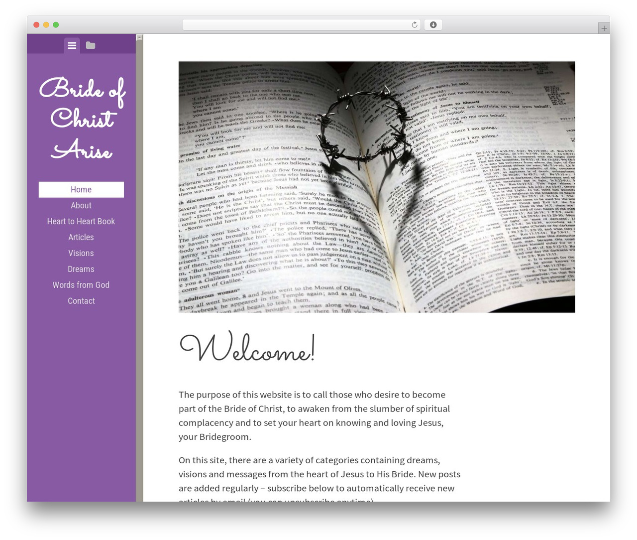 WordPress theme Bride of Christ Arise - brideofchristarise.com WordPress theme Bride of Christ Arise - brideofchristarise.com