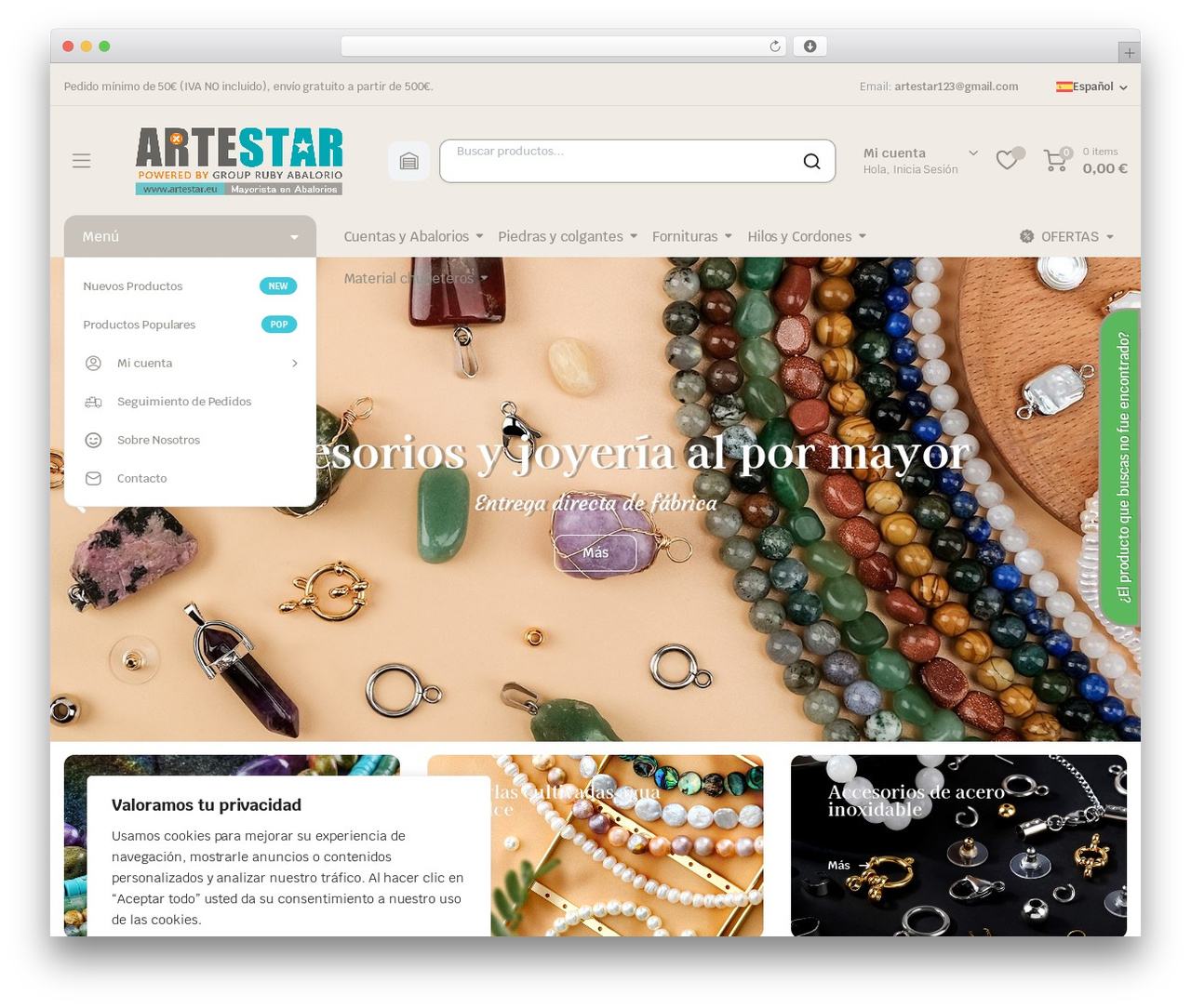 WordPress theme Partdo - www.artestar.eu