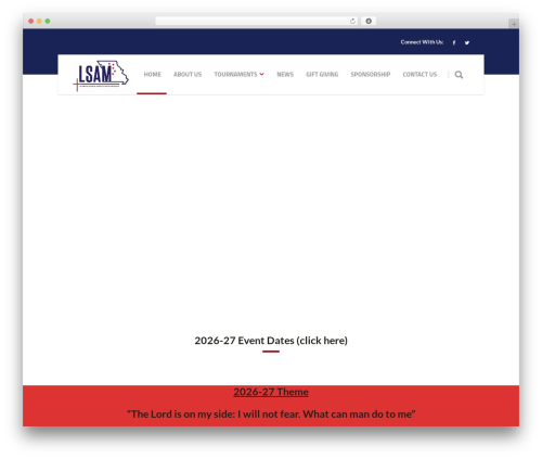 WordPress theme Trophy - lsam.org