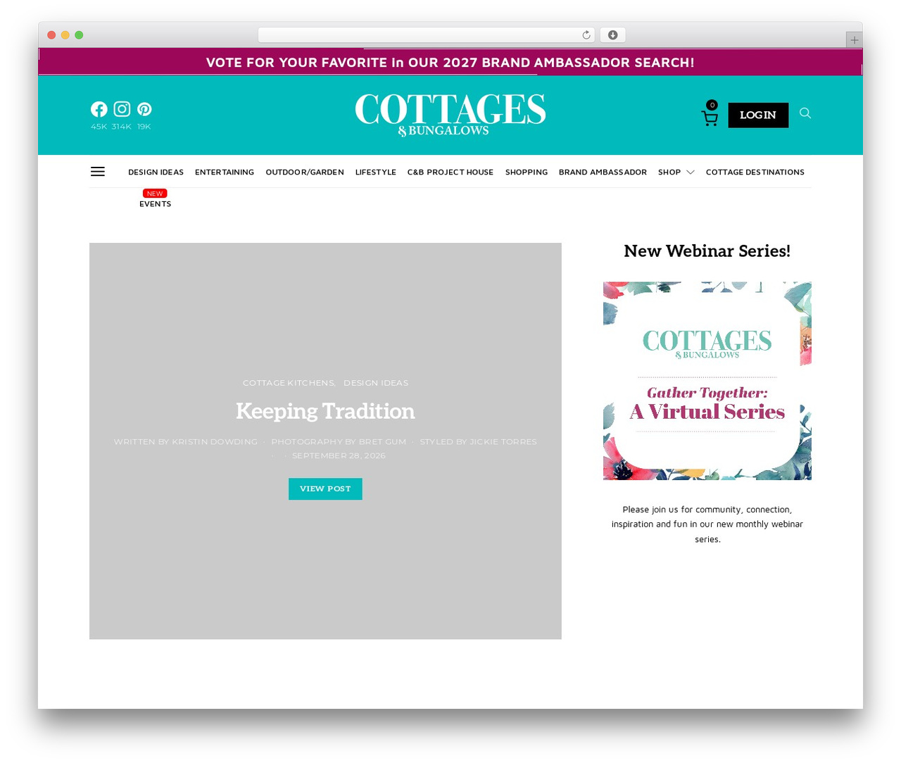 Authentic top WordPress theme - cottagesandbungalowsmag.com Authentic top WordPress theme - cottagesandbungalowsmag.com