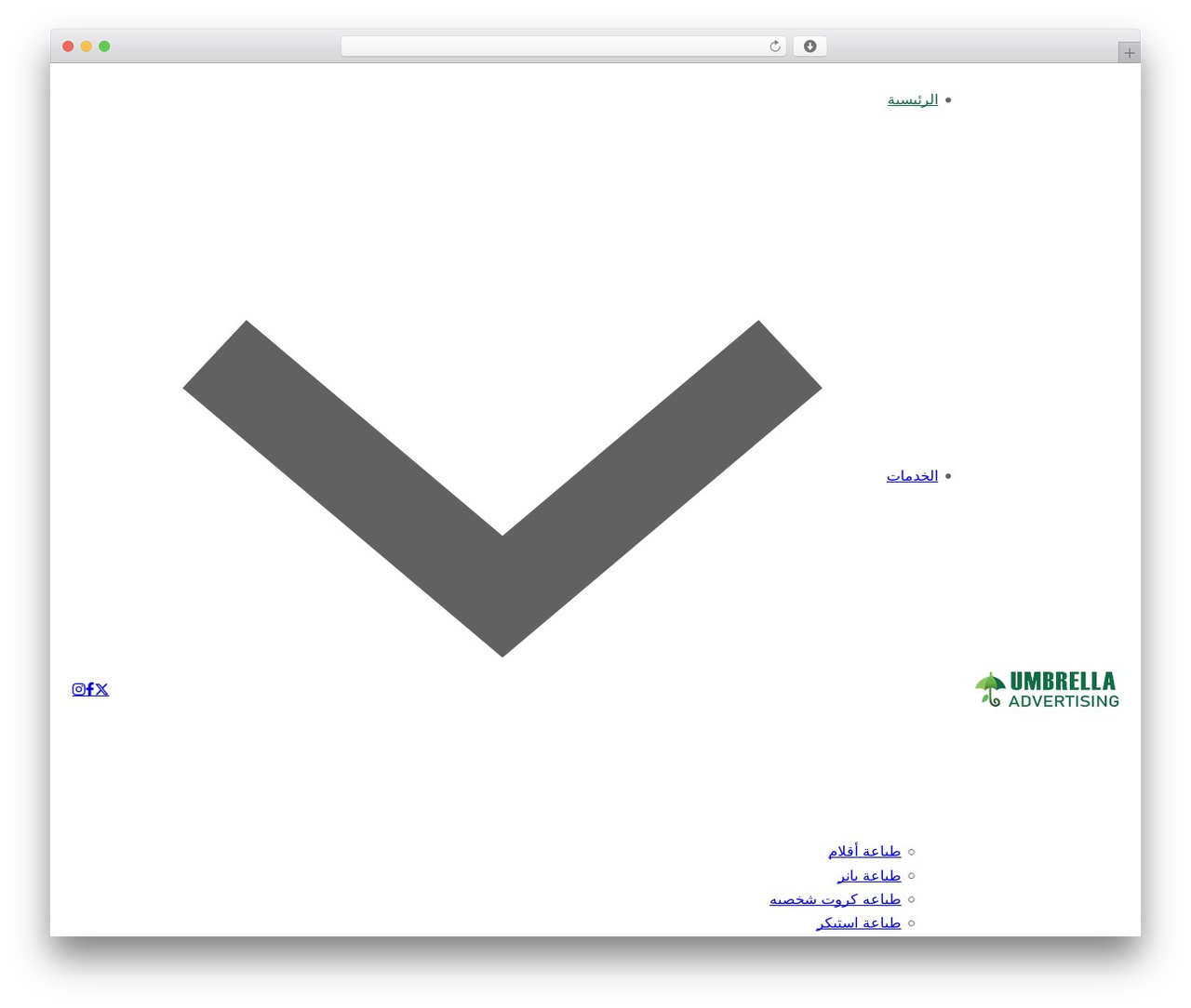 Bricks WordPress theme - umbrella-eg.com