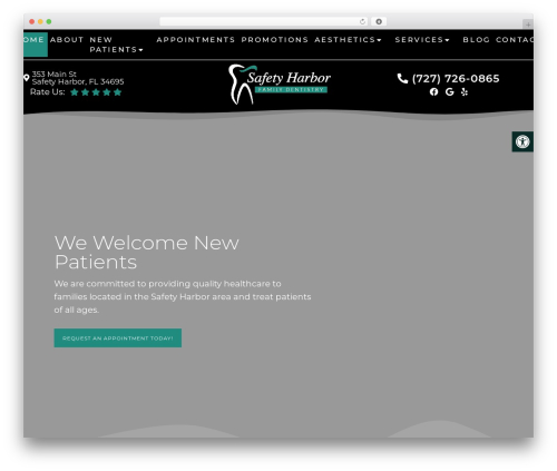 Parent Theme WordPress theme - safetyharbordentistry.com
