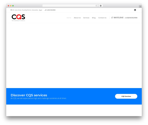 Theme WordPress EZY Theme - cargoqserv.com