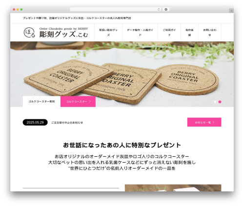 Theme WordPress ICONIC - choukoku-goods.com