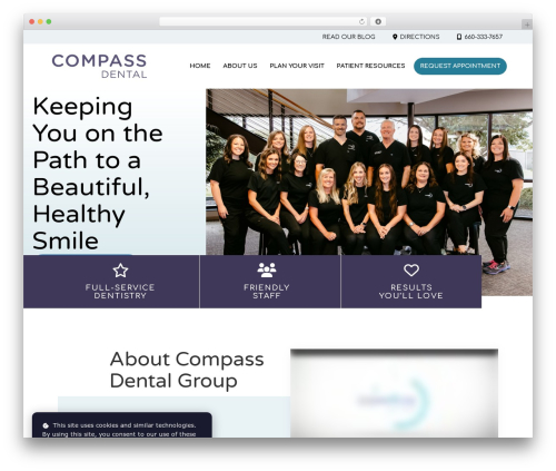 Ultimate multisite WordPress plugin - compassdentalgroup.com