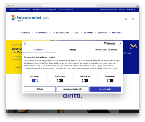 WordPress theme dpsb - federconsumatoriliguria.it