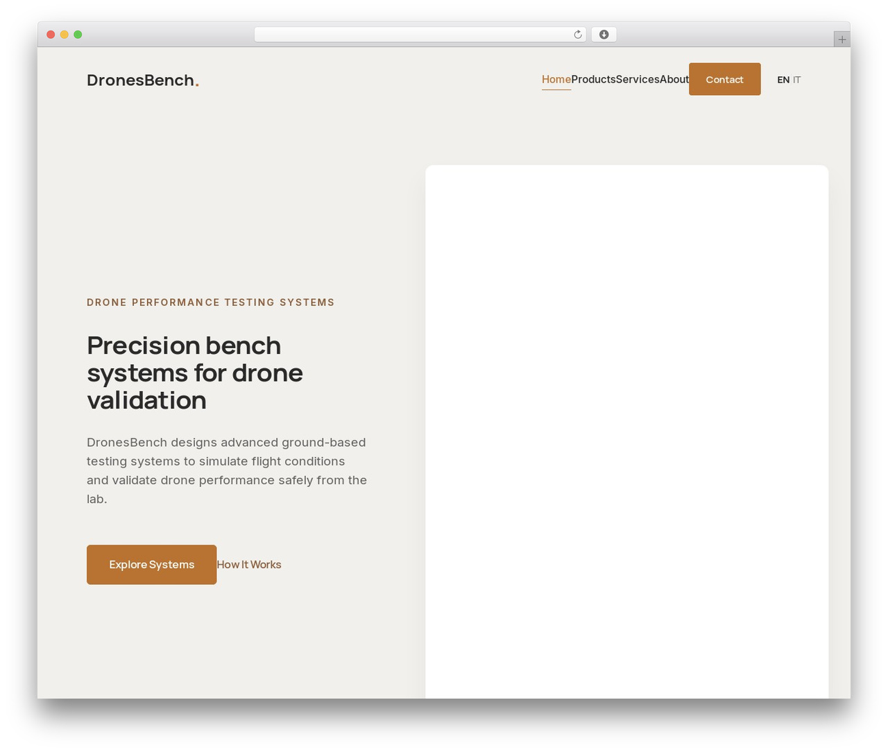 WordPress theme Drones - dronesbench.it WordPress theme Drones - dronesbench.it