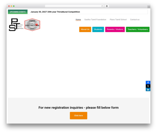 Asting WordPress theme - stfnonprofit.org