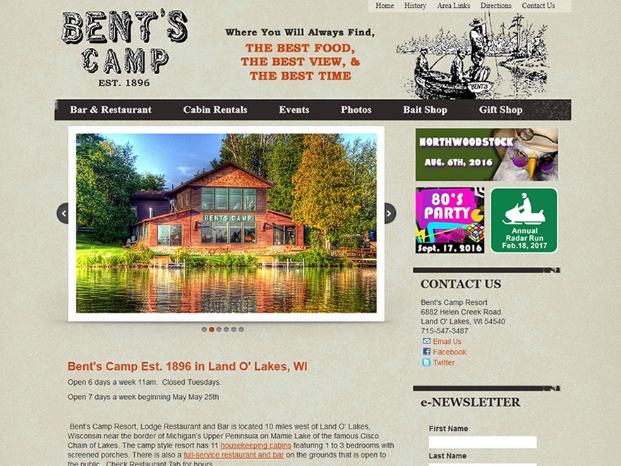 Bents Camp Bb Child Theme Wordpress Theme By Web Work Life