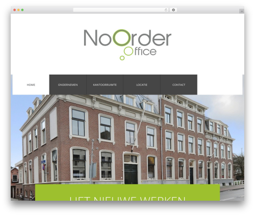cherry WordPress theme - noorderoffice.com