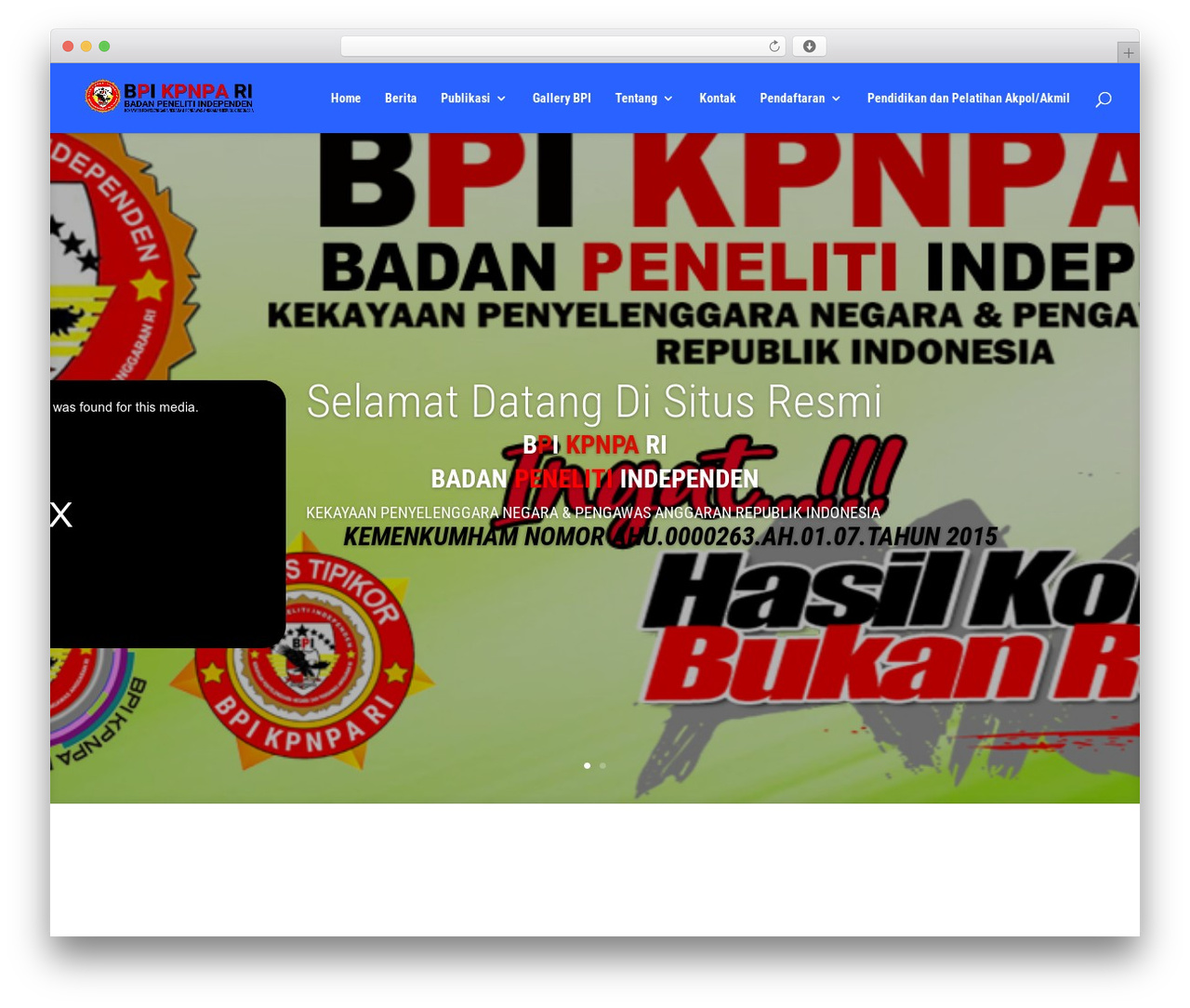 Divi WordPress theme - bpikpnpari.id
