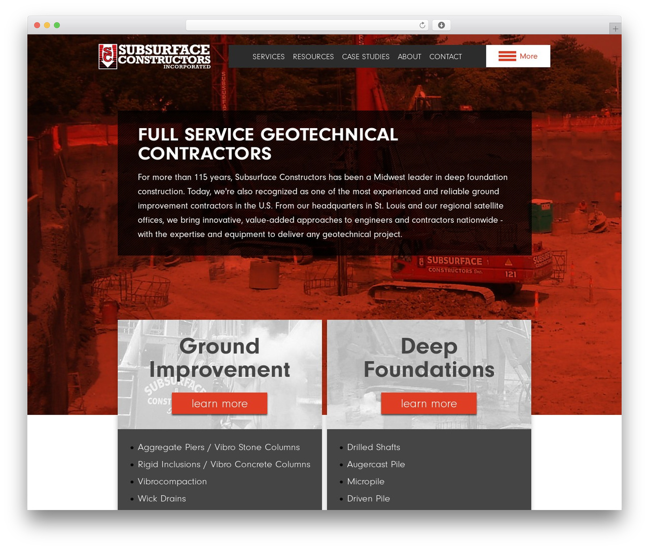 Subsurface Constructors WordPress theme - subsurfaceconstructors.com Subsurface Constructors WordPress theme - subsurfaceconstructors.com