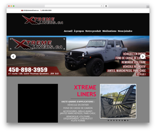 Theme WordPress FleetStudio - xtremeliners.ca