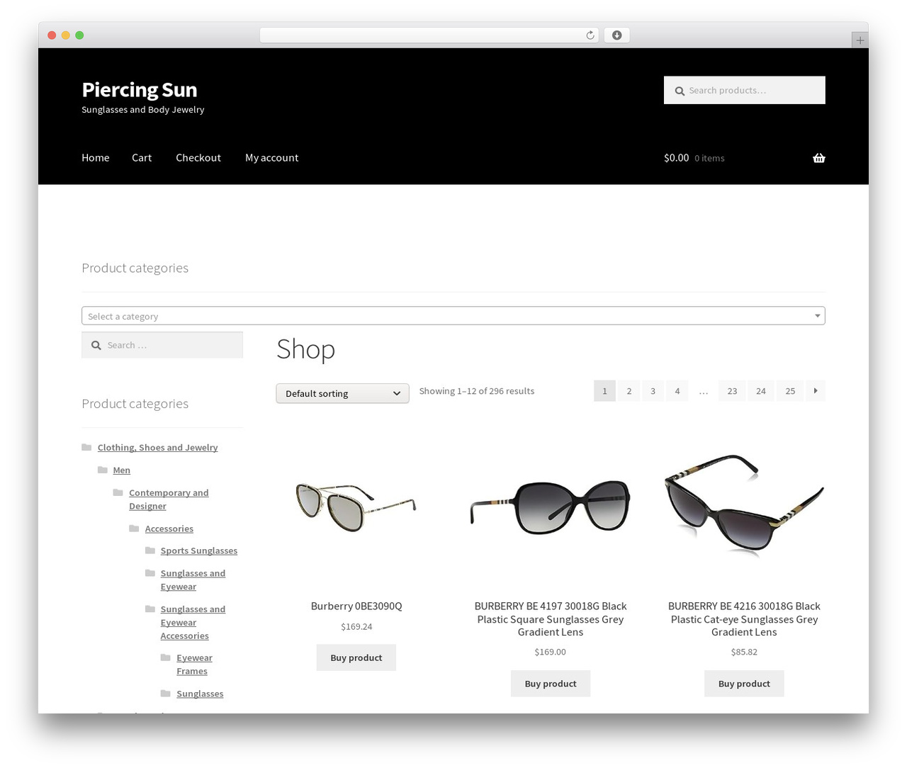 Theme WordPress Storefront - piercingsun.com Theme WordPress Storefront - piercingsun.com