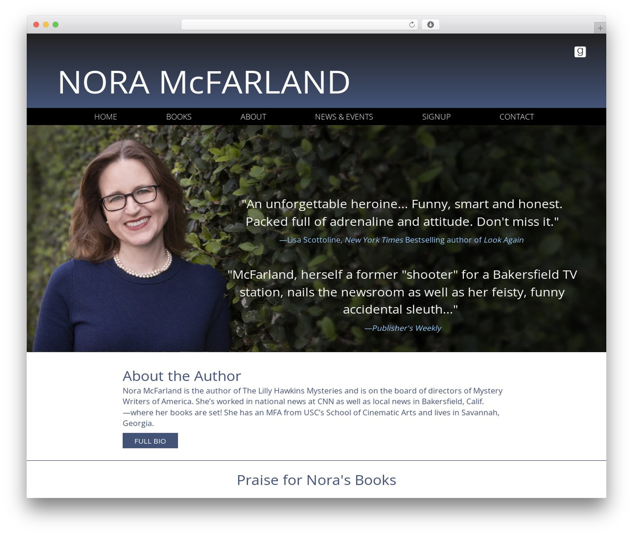 Theme WordPress Beaver Builder Theme - noramcfarland.com