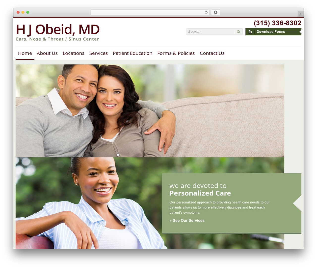 WordPress theme Basic D - hjobeidmdpllc.com