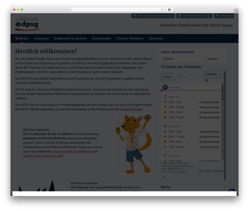 WordPress theme DPSG | Wordpress | 2.4 - dpsg-rahlstedt.de