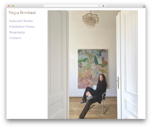 WordPress theme Eames - negrabernhard.com