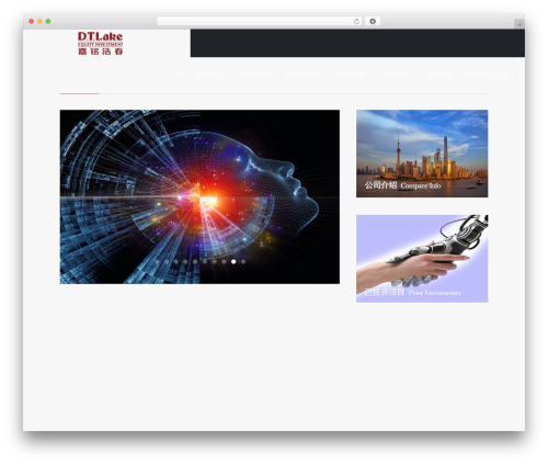 Basix (shared on wplocker.com) WordPress theme - dongtinglakeinvestment.com