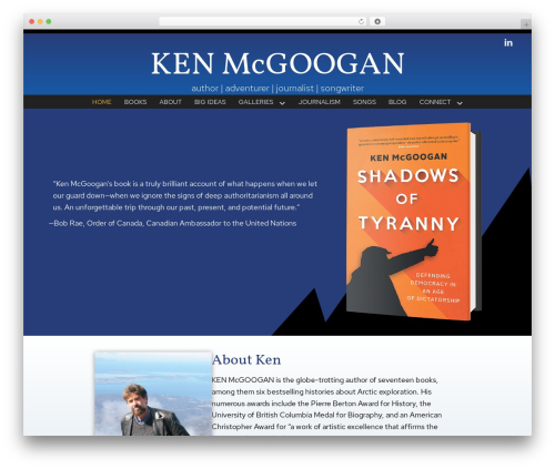 Novelist (novelist) free WordPress plugin - kenmcgoogan.com