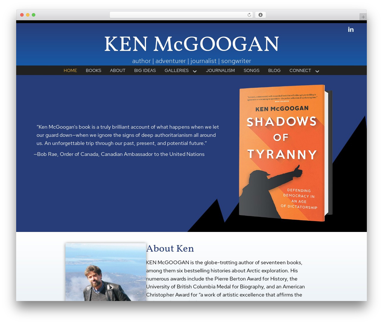 Beaver Builder Theme WordPress theme - kenmcgoogan.com