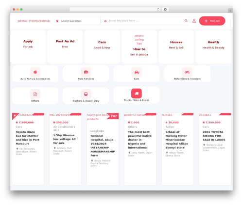 Classified listing toolkits WordPress plugin - jekoba.com