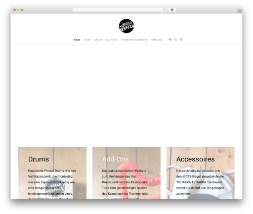Create WordPress theme - tchakkatchakka.de
