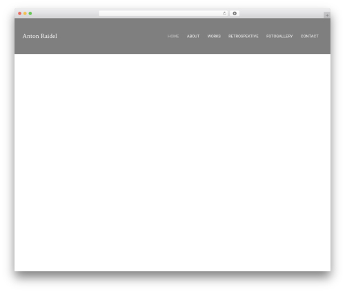 JO Theme (child) WordPress theme - antonraidel.com