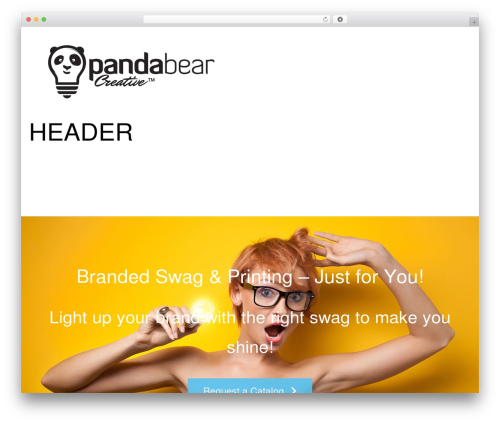 Meth WordPress theme - pandabearcreative.com