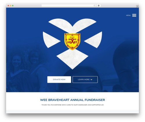 Porter WordPress theme - weebraveheart.com