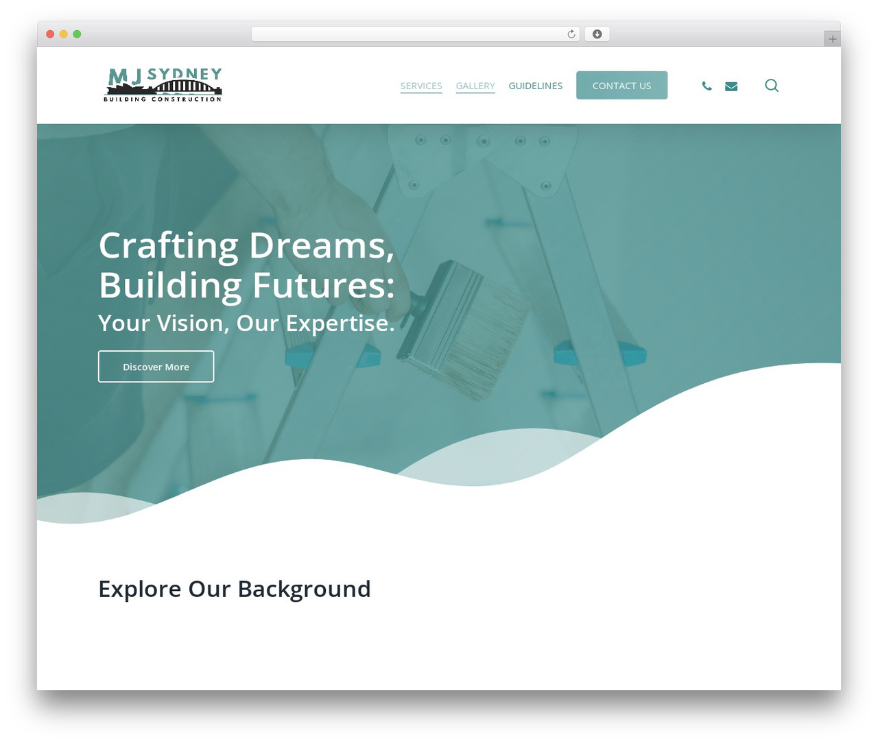 Salient theme WordPress - mjsbc.com
