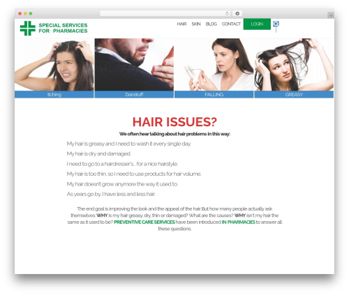 WordPress theme Beaver Builder Theme - servicesforpharmacies.com