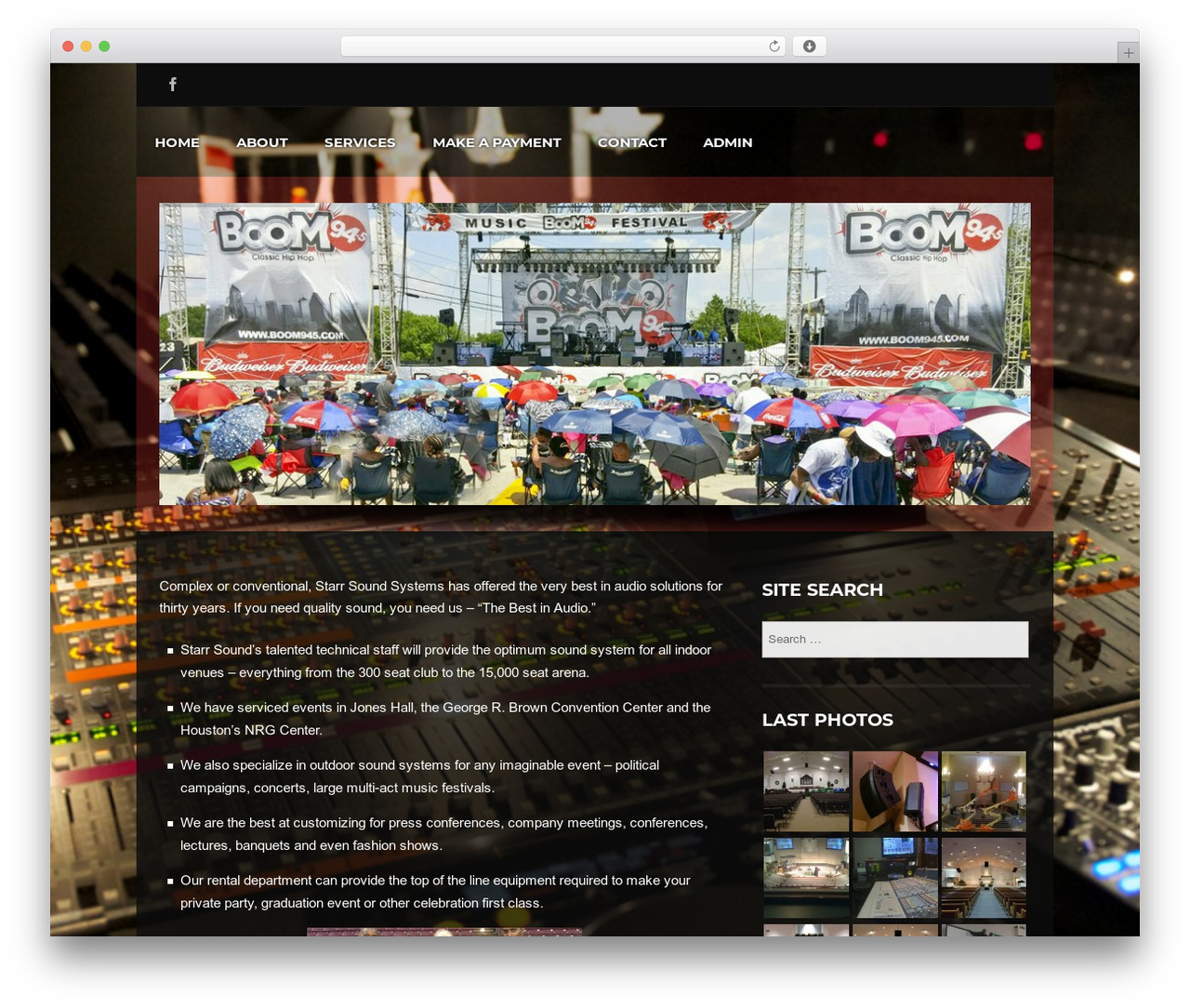 WordPress theme Flycase - starrsound.com WordPress theme Flycase - starrsound.com