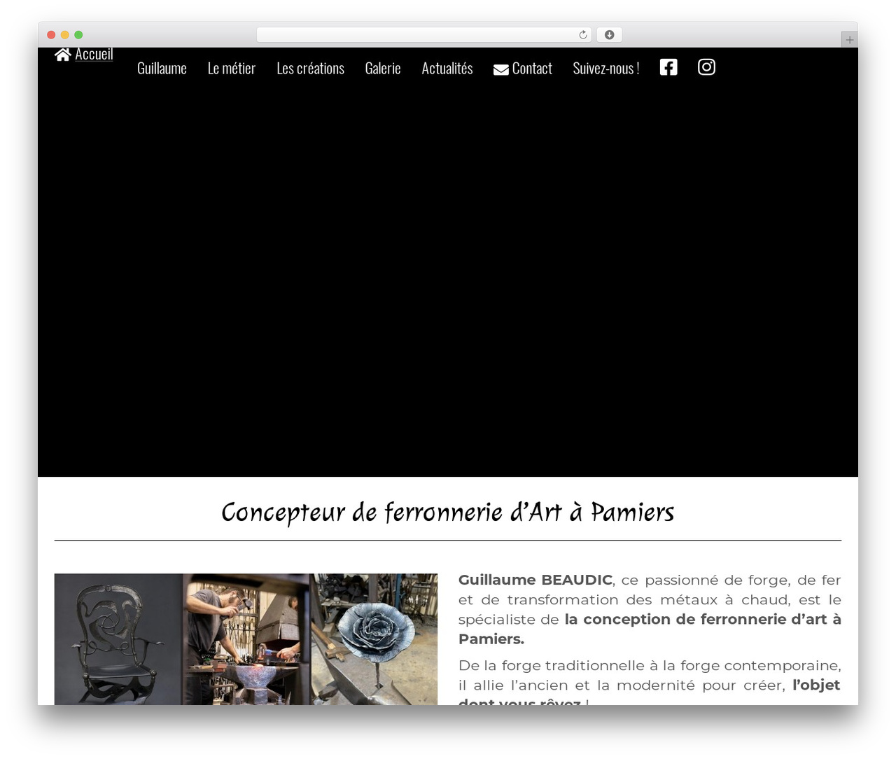 6temflex theme WordPress - beaudic-ferronnerie.com