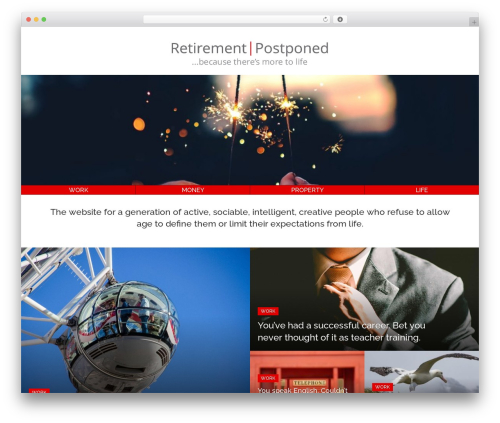Webarx WordPress plugin - retirementpostponed.com