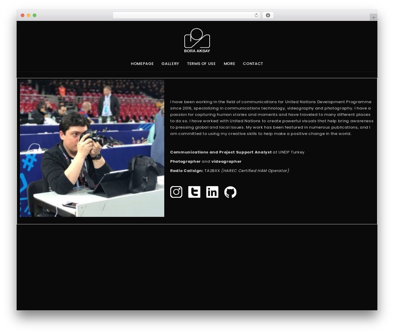 Borano theme WordPress - boraakbay.info