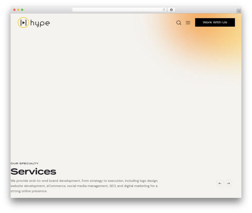 Echo WP theme - hypemediaonline.com