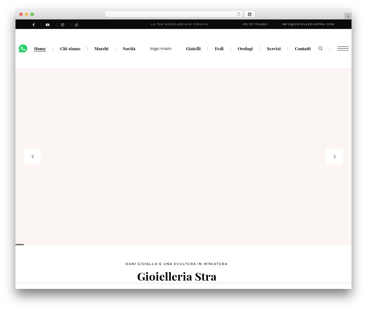 Giada WordPress theme - gioielleriastra.com Giada WordPress theme - gioielleriastra.com