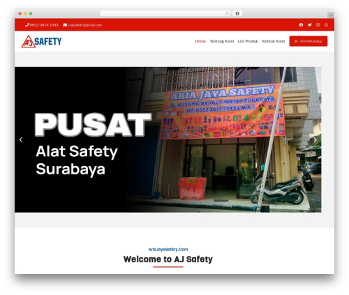 Jaster Basic WP theme - ariajayasafety.com