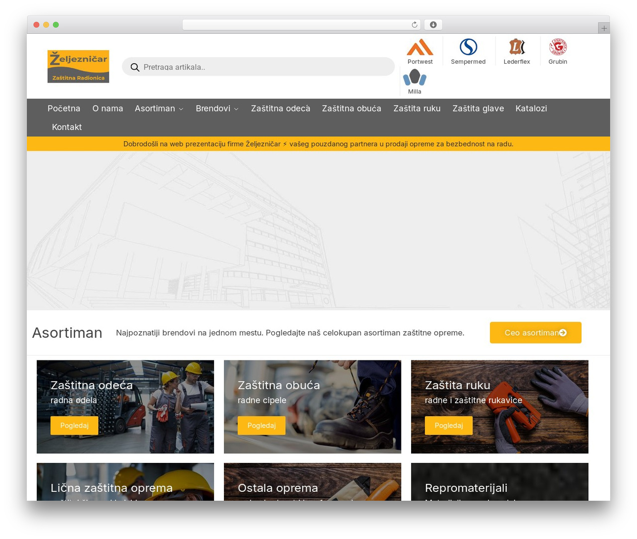 Shoptimizer WordPress ecommerce theme - zeljeznicar.rs
