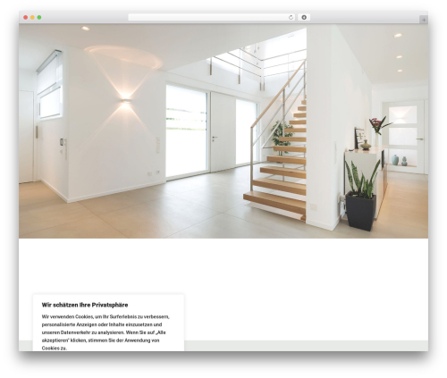 WordPress theme Miro - maler-miro.de